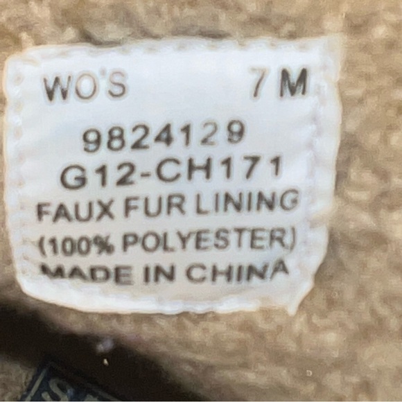 Sprerry Top Sider Acklins Tan Corduroy Gold Glitter Lace Up Boots 7 - Picture 12 of 14